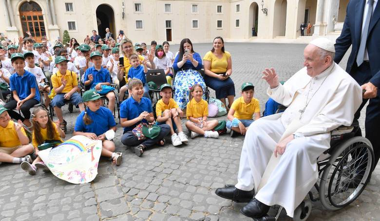 Deti pozvali pápeža na návštevu Ukrajiny