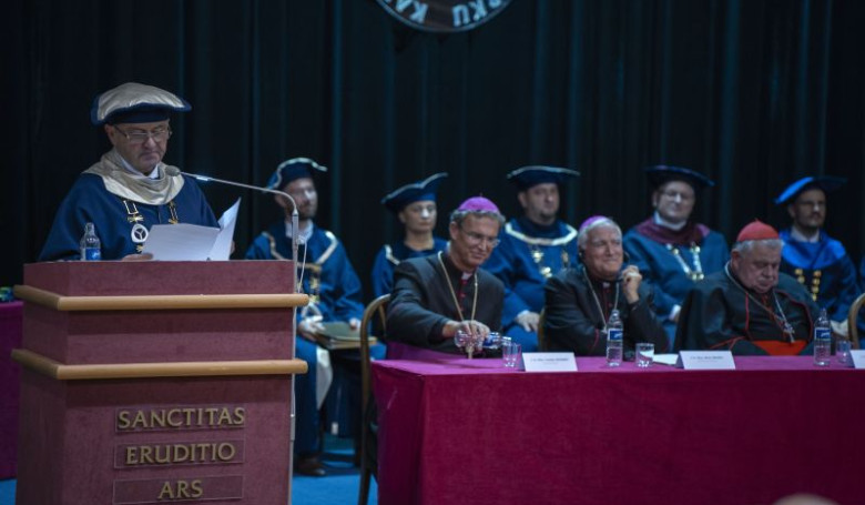 Katolcka univerzita oslavovala