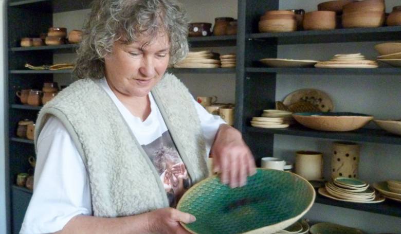 Keramikárka so zdravým pohľadom na život  - fotogaléria