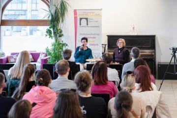 Diskusia s Kateřinou Lachmanovou otvorila tému skreslených predstáv o Bohu Diskusia s Kateřinou Lachmanovou otvorila tému skreslených predstáv o Bohu