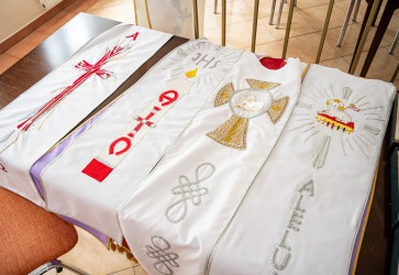 V��ivky na p�soch, ktor� sa pou��vaj� po�as Ve�kono�n�ho obdobia. Sn�mka: Erika Litv�kov�