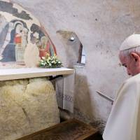Zostrih návštevy pápeža Františka na mieste prvých jasličiek