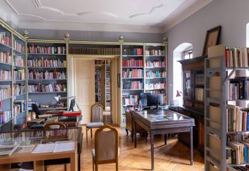 Knižnica SSV má historické i bádateľské priestory. Nájdete v nich 65 000 kníh. Snímka: Erika Litváková