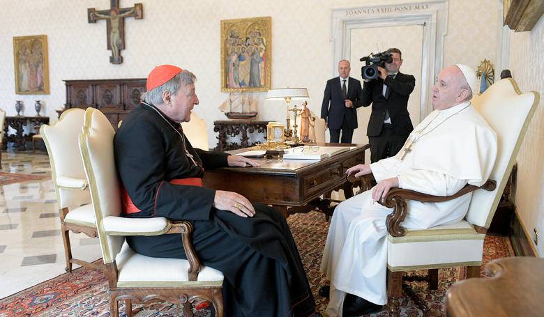 Svätý Otec sa stretol s kardinálom Pellom