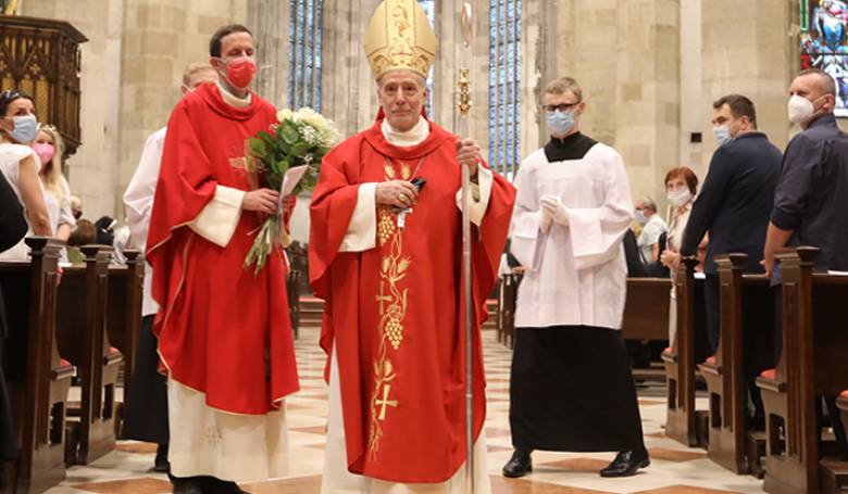 Nuncius oslávil 50 rokov kňazstva