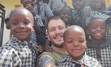 Ugandsk� kuchy�a so slovensk�m srdcom