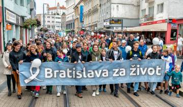 Bratislava pochodovala za život