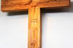 Kríž s Ježišovým odtlačkom - dielo akademického sochára Jána Hoffstädtera Snímka: Peter Hupka