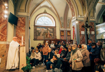 V homlii sa prihovoril riadite SSV Ivan ulk. Snmka: Ema Gejdo Lanariov