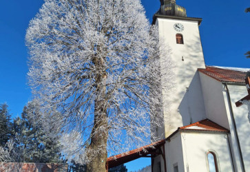 Kostol Pov��enia Sv�t�ho kr�a. Sn�mka: arch�v Borisa Brosa