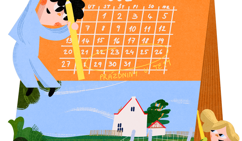 Oli a Dori a kalendár na rok 2026 Oli a Dori a kalendár na rok 2026