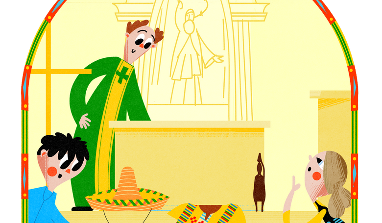 Oli a Dori pomhaj misionrom