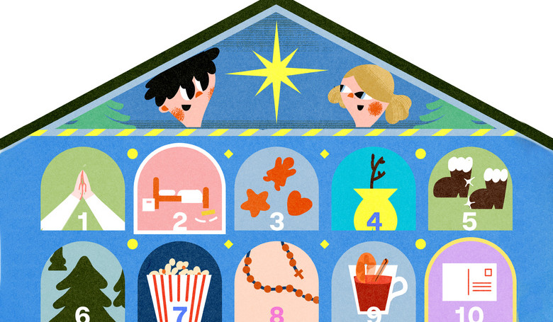 Oli a Dori otvraj advetn kalendr