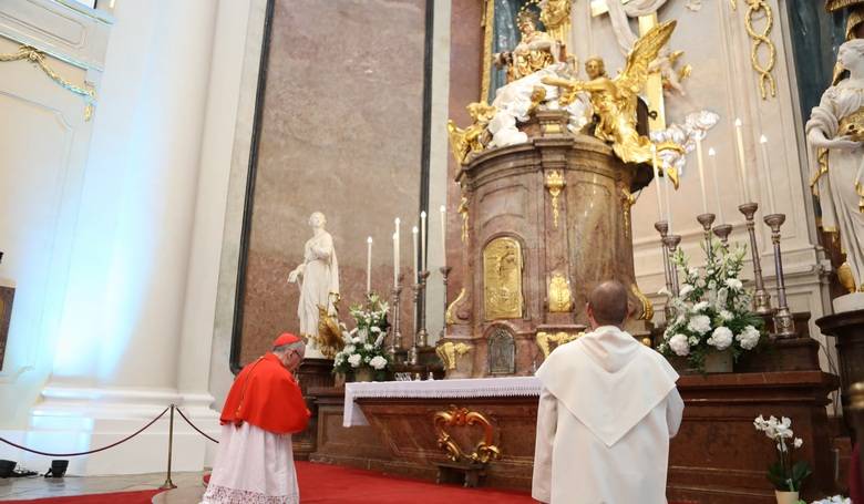 V Šaštíne si kardinál Parolin uctil milostivú sochu Sedembolestnej Panny Márie