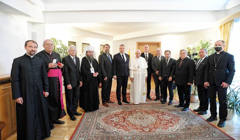 Na ekumenickom stretnutí zazneli aj pápežove bratské rady na šírenie evanjelia slobody a jednoty dnes