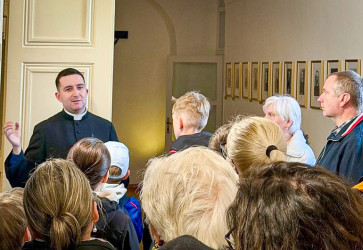 V Nedeľu Dobrého pastiera 26. apríla žil Kňazský seminár sv. Karola Boromejského v Košiciach tradičným dňom otvorených dverí. Snímka: archív Košickej arcidiecézy