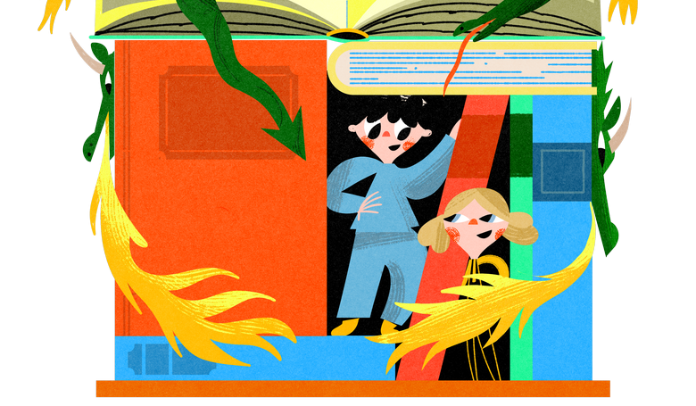 Oli a Dori čítajú knihy Oli a Dori čítajú knihy