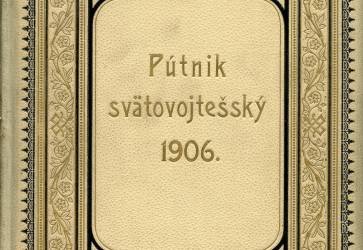 Vyše 100-ročná obálka tradičného kalendára. Snímka: archív SSV