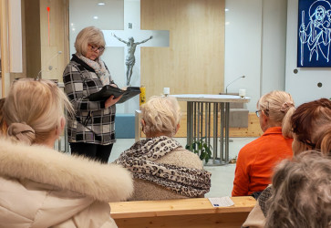 V �iline-Solink�ch sa vo farnosti Dobr�ho pastiera v d�och 23. a� 25. janu�ra uskuto�nilo modlitebn� trojdnie matiek. Sn�mka: M�ria Kraj�ov�