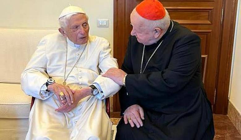 Pápež Benedikt XVI. prijal kardinála Dziwisza