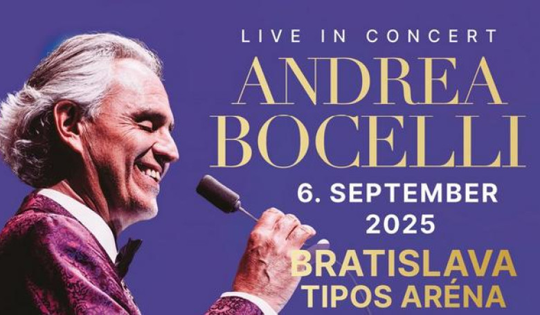 Súťaže o 2 lístky na koncert A. Bocelli Súťaže o 2 lístky na koncert A. Bocelli