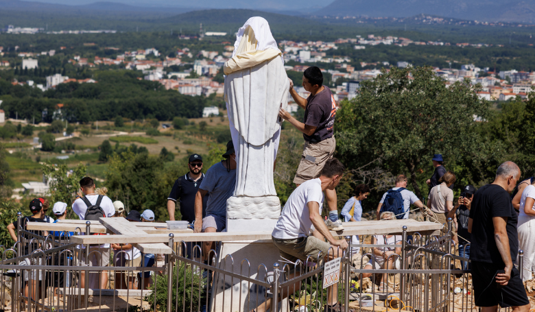Vandalizmus v Medžugorí pred Mladifestom Vandalizmus v Medžugorí pred Mladifestom
