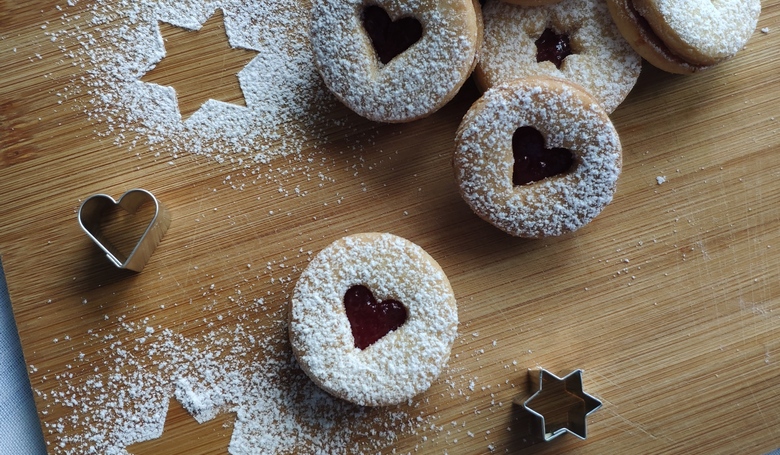 Linecké citrónové kolieska. Snímka: Lenka Vatrtová