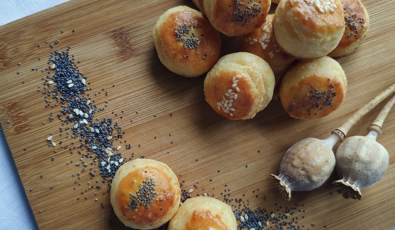 Slané tvarohové pagáčiky. Snímka: Lenka Vatrtová