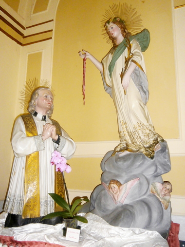 Socha patróna kňazov, ktorý si Filoménu veľmi uctieval. Snímka: archív -AE-