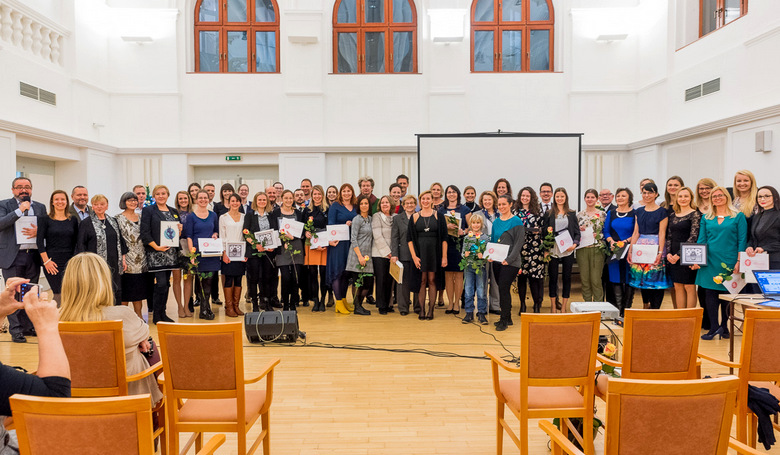 Na podujatí sa zišli desiatky nominovaných dobrovoľníkov z bratislavského kraja. Snímka: Veronika Horníková